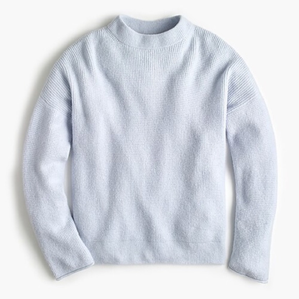 Point Sur button-back sweater waffled supersoft XS